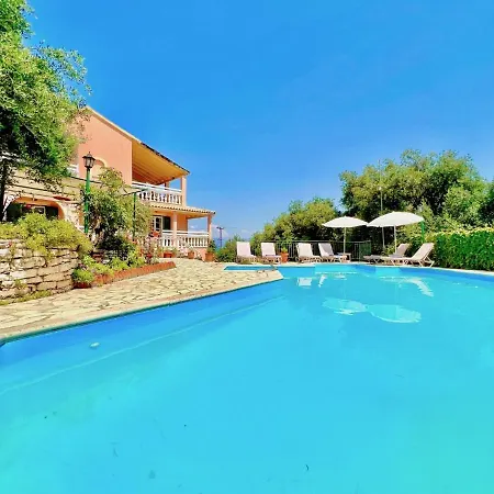 Вилла Thespina With Private Pool By Dadovillas Апраос