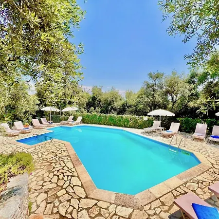 Thespina With Private Pool By Dadovillas Апраос